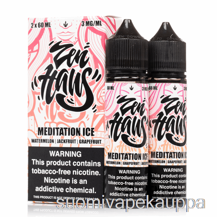 Vape Suomi Meditaatiojää - Zen Haus - 120ml 0mg